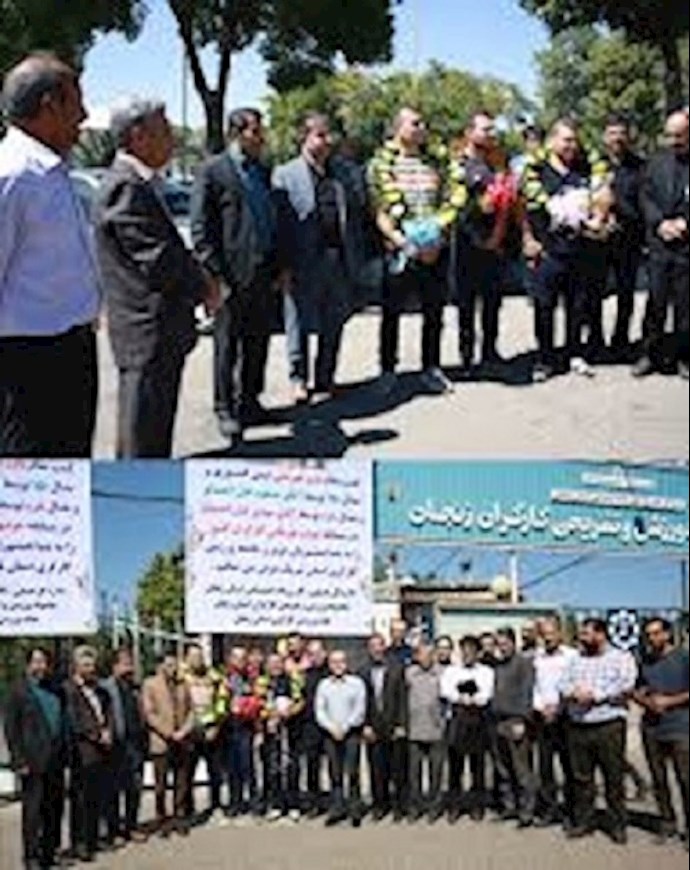 Workers of the Zanjan Sports Complex in Zanjan, northwest Iran, have not been paid for the last six months—October 4, 2020