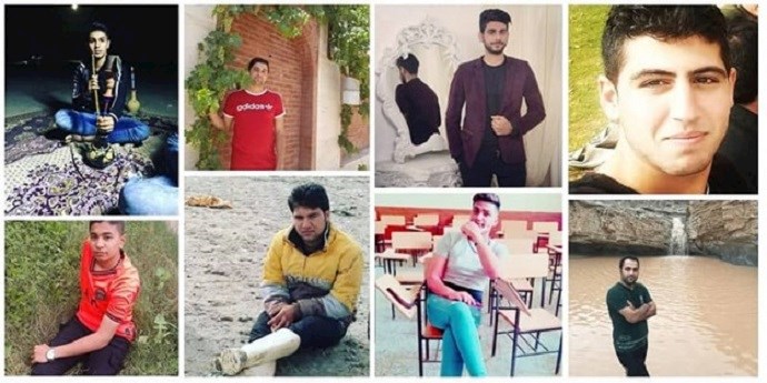 Young protesters killed by the regime’s suppressive forces during Iran’s nationwide protests in November 2019 Young protesters killed by the regime’s suppressive forces during Iran’s nationwide protests in November 2019