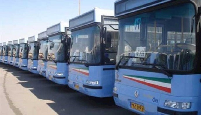 Strike by bus drivers in Urmia Strike by bus drivers in Urmia