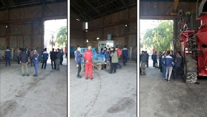 Strike by Haft Tappeh Sugar Cane Company workers