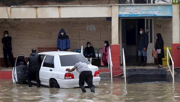 Floods in Sarbandar, Khuzestan province