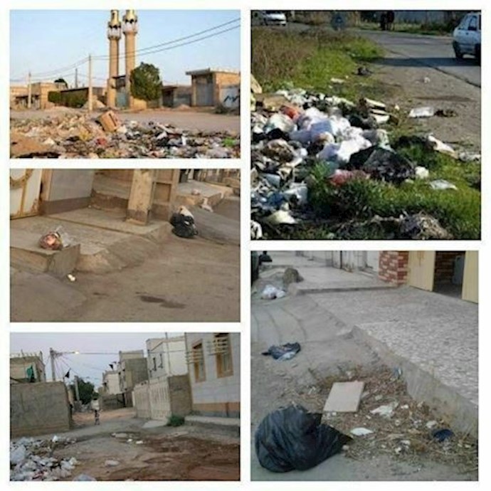 Strikes by municipality workers in Ahvaz