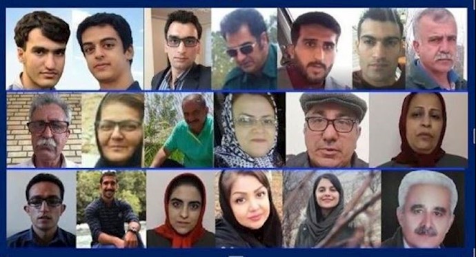 Activists arrested by the Iranian regime