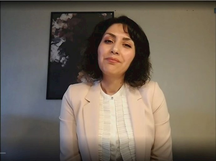 MEK supporter Amineh Gharaee- Norway