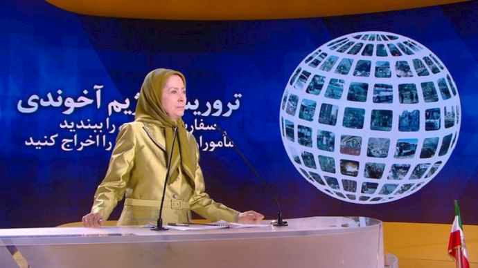 Iranian opposition NCRI President Maryam Rajavi Iranian opposition NCRI President Maryam Rajavi