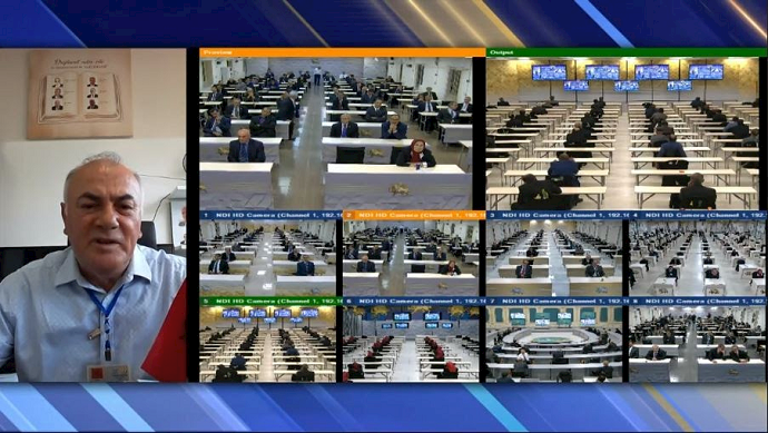 Former Albanian MP Namik Kolpliku Former Albanian MP Namik Kolpliku