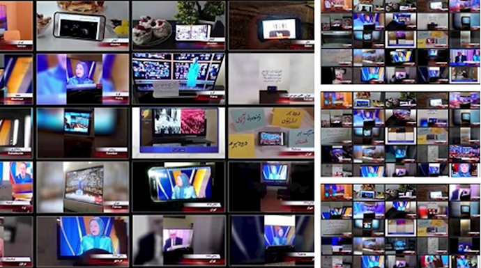 MEK supporters and Resistance Units, participated in the Free Iran online Global Summit- July 17, 2020