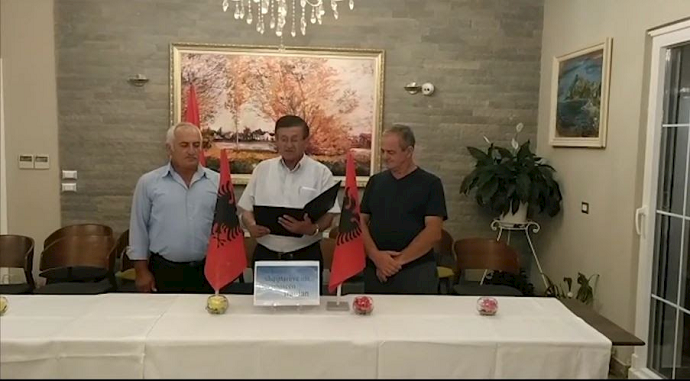 Message from the Manz Municipality, a town near Ashraf 3, Albania Message from the Manz Municipality, a town near Ashraf 3, Albania