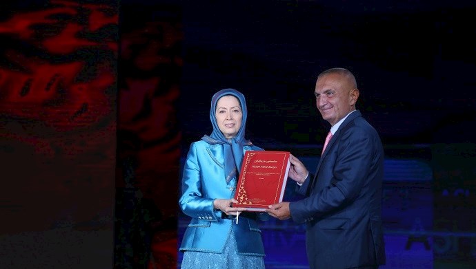 Albanian President Ilir Meta visits Ashraf 3 and meets Maryam Rajavi - September 13, 2019 Albanian President Ilir Meta visits Ashraf 3, MEK Camp in Albania, and meets Maryam Rajavi - September 13, 2019