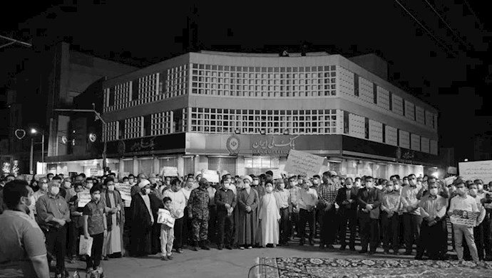 Regime rally in Behbehan