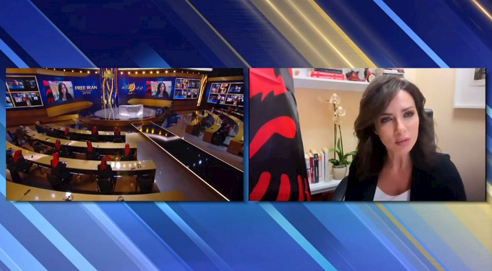 Former Albanian Minister and MP Grida Duma Former Albanian Minister and MP Grida Duma