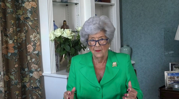 Baroness Betty Boothroyd, former UK Speaker of the House of Commons Baroness Betty Boothroyd, former UK Speaker of the House of Commons