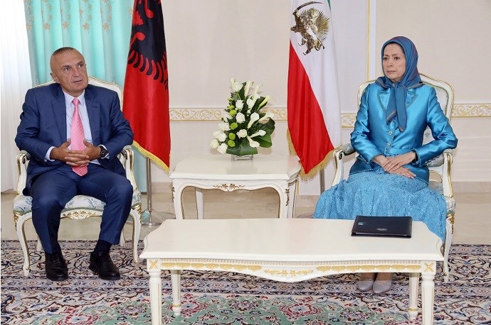Albanian President Ilir Meta visits Ashraf 3 and meets Maryam Rajavi - September 13, 2019 Albanian President Ilir Meta visits Ashraf 3 and meets Maryam Rajavi - September 13, 2019