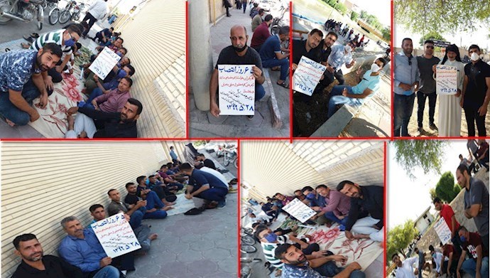 Protests by workers of Haft Tappeh Sugar Cane company