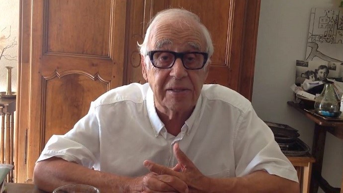 Prof. Jean Ziegler, renowned expert at the UN European Headquarters in Geneva and Swiss sociologist