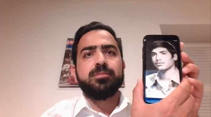 Behrooz Maghsoodi, son of former political prisoners