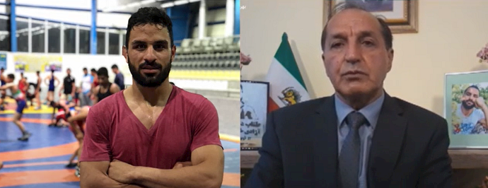 Bahram Mavedat, former member of the Iranian national football team