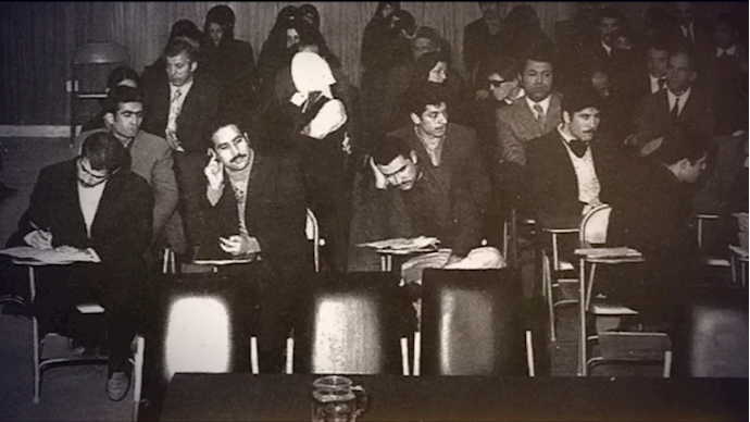 PMOI/MEK members in Shahs military court