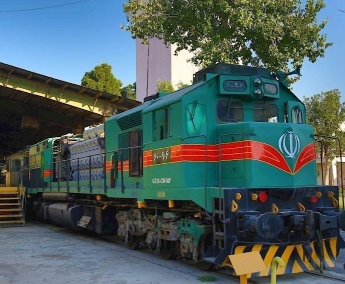 Railway of Andimeshk, a city in southwest Iran
