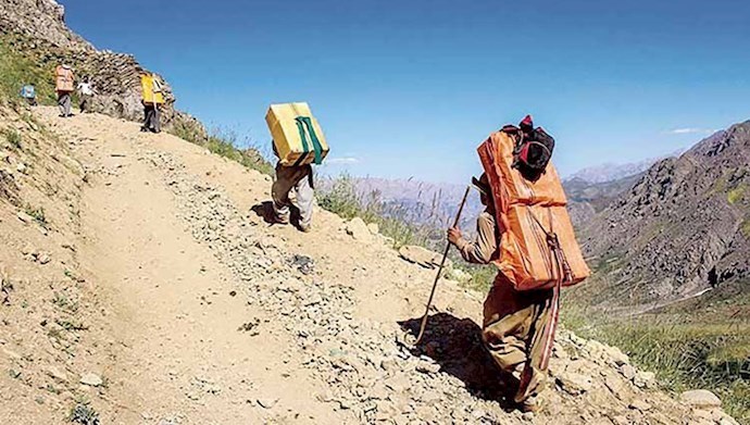 Poverty has forced tens of thousands of Iranians, many with college degrees, to resort to working as porters Poverty has forced tens of thousands of Iranians, many with college degrees, to resort to working as porters
