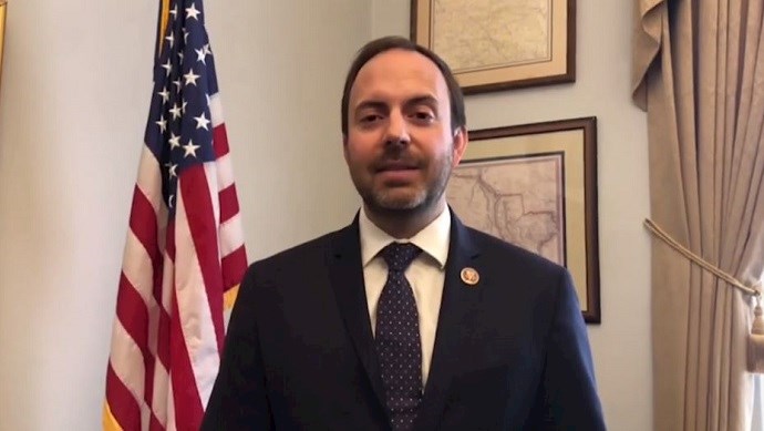 Lance Gooden, member of the U.S. House of Representatives, at an online event calling for international support for a free Iran, imposing sanctions targeting the regime & holding the mullahs accountable for their ongoing crimes—September 18, 2020