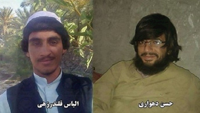 lias Ghalandar-Zehi (left), Hassan Dehvari (right) and Omid Mahmoud-Zehi were hanged in Zahedan prison lias Ghalandar-Zehi (left), Hassan Dehvari (right) and Omid Mahmoud-Zehi were hanged in Zahedan prison