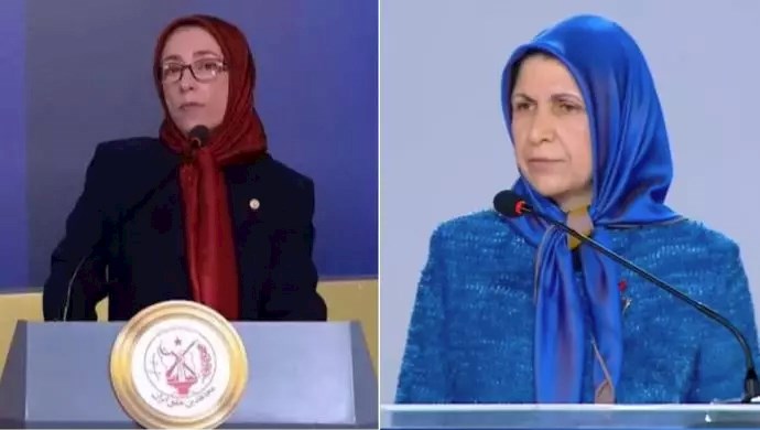 Mahnaz Meimanat (left) and Mehri Hajinejad (right) testified about executions and torture in Irans prisons