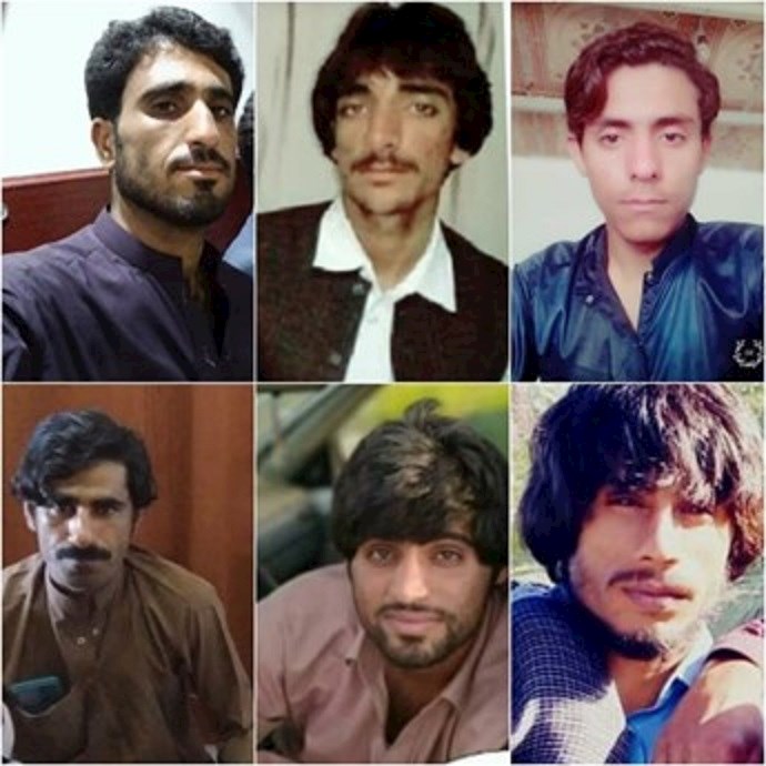 Photos of six fuel porters killed by IRGC forces in Saravan Photos of six fuel porters killed by IRGC forces in Saravan