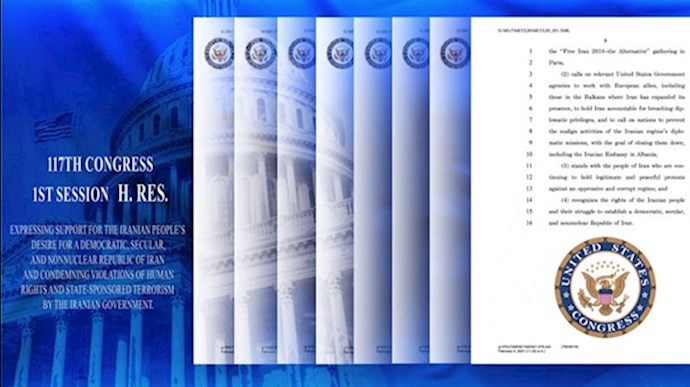 Members of U.S. Congress sponsor resolution to hold the Iranian regime to account for terrorism and human rights abuses