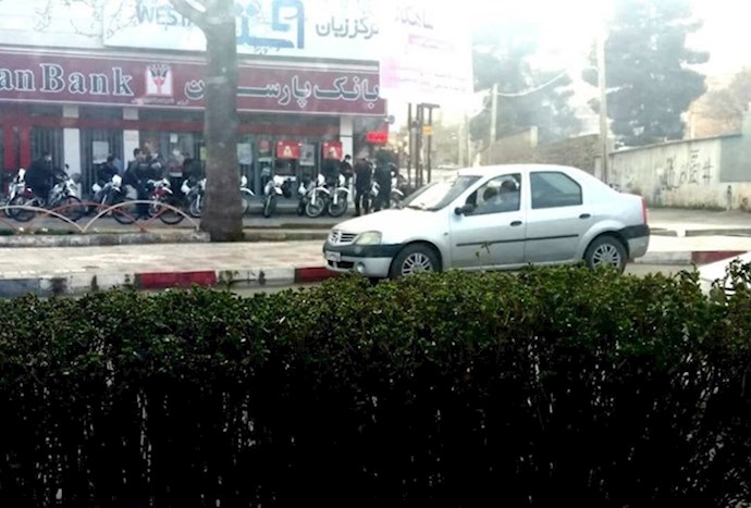 Heavy security presence in Sanandaj on Charshanbe Suri