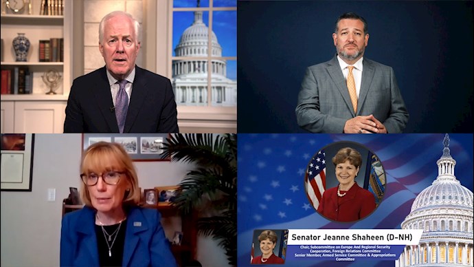 John Cornyn, Ted Cruz, Margaret Hassan, Jeanne Shaheen