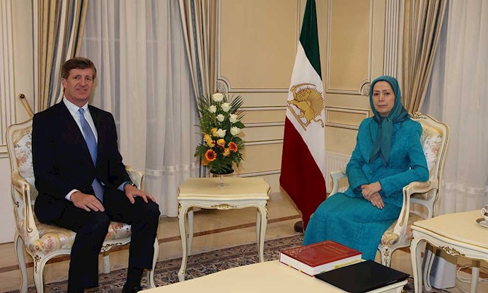  'Maryam Rajavi meets Patrick Kennedy'