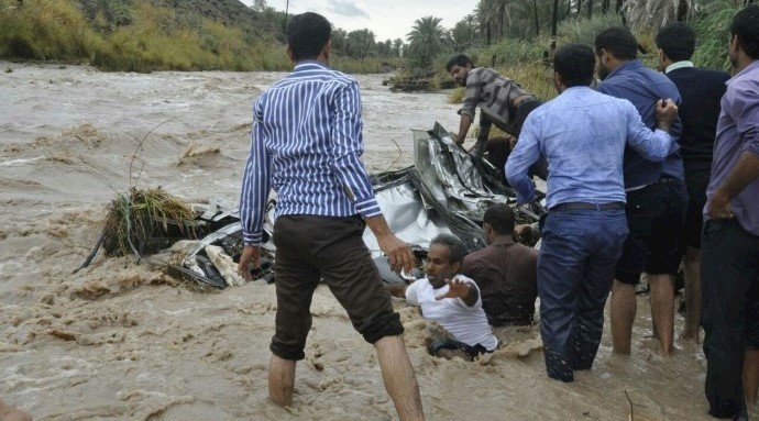  'Flood in Hormozgan Province, southern Iran - October 3, 2019'