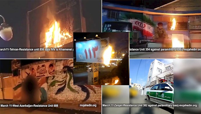  'Resistance Units,” affiliated to the PMOI-MEK, targeting regime icons'