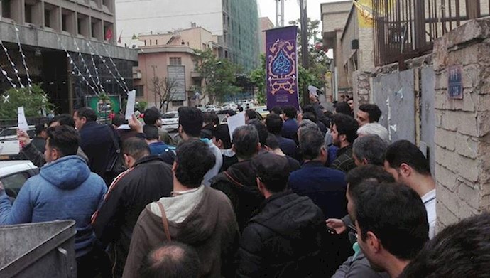  'Iran-Khodro vehicle purchasers rallying in Tehran, Iran – April 22, 2019'